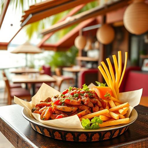 Campanha de marketing digital para 'Sabor da Ilha Restaurante', com posts criativos e anüncios segmentados.